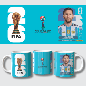 Tazas MESSI ALBUM MUNDIAL 2026