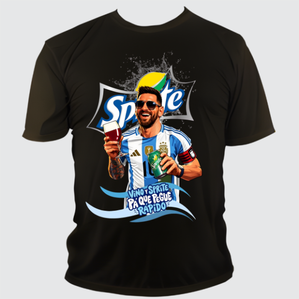 MESSI ARGENTINA (desde talle 4 de niños al 5XL de adultos)