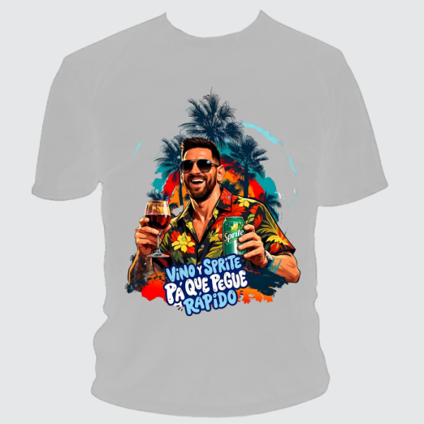 MESSI CARIBE (desde talle 4 de niños al 5XL de adultos)