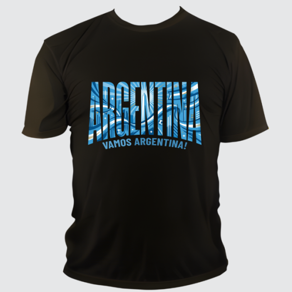 VAMOS ARGENTINA (desde talle 4 de niños al 5XL de adultos)