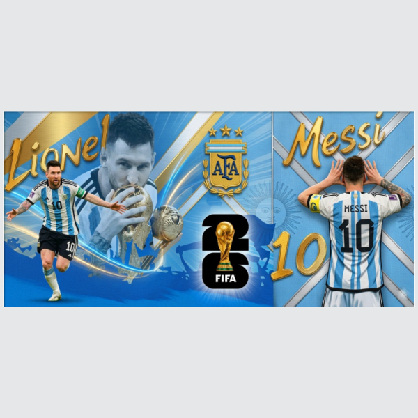 Tazas MESSI 2026