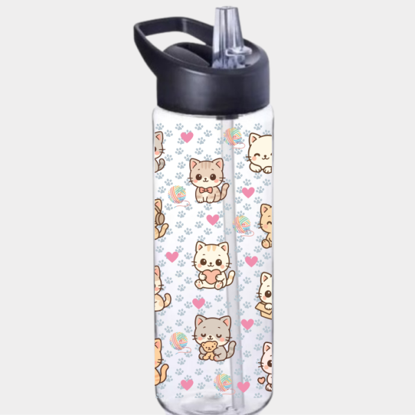 Botella Deportiva GATITOS
