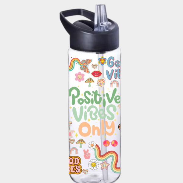 Botella Deportiva POSITIVE VIBES