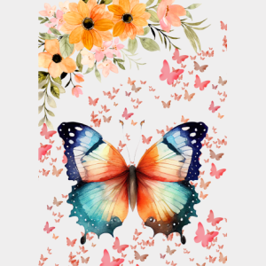 Mariposa Naranja
