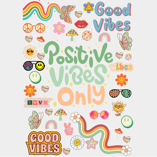 Botella Dakar POSITIVE VIBES