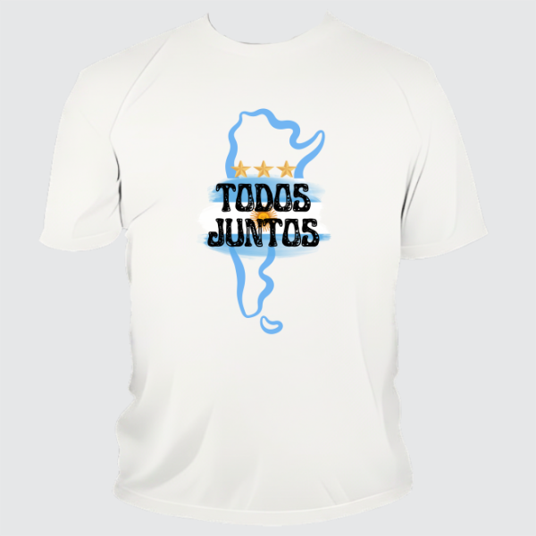TODOS JUNTOS (desde talle 4 de niños al 5XL de adultos)